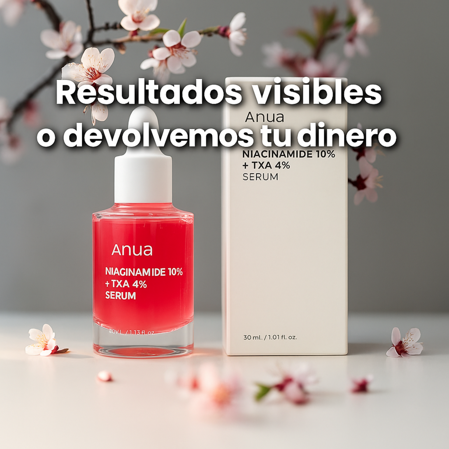 Piel libre de acné, manchas y sebo en 14 días con el Serum Coreano de ANUA